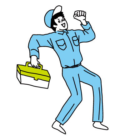 自社工事部門の利用や各施工協力業者への交渉