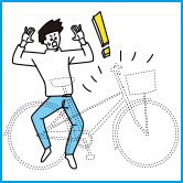 駐輪場での自転車盗難